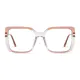 Square Gradient Brown/Gold Eyeglasses